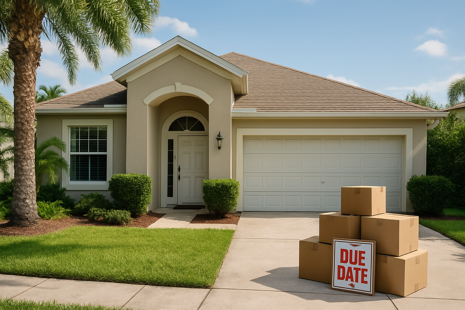 Florida homeowner preparing for a fast home sale on a tight timeline