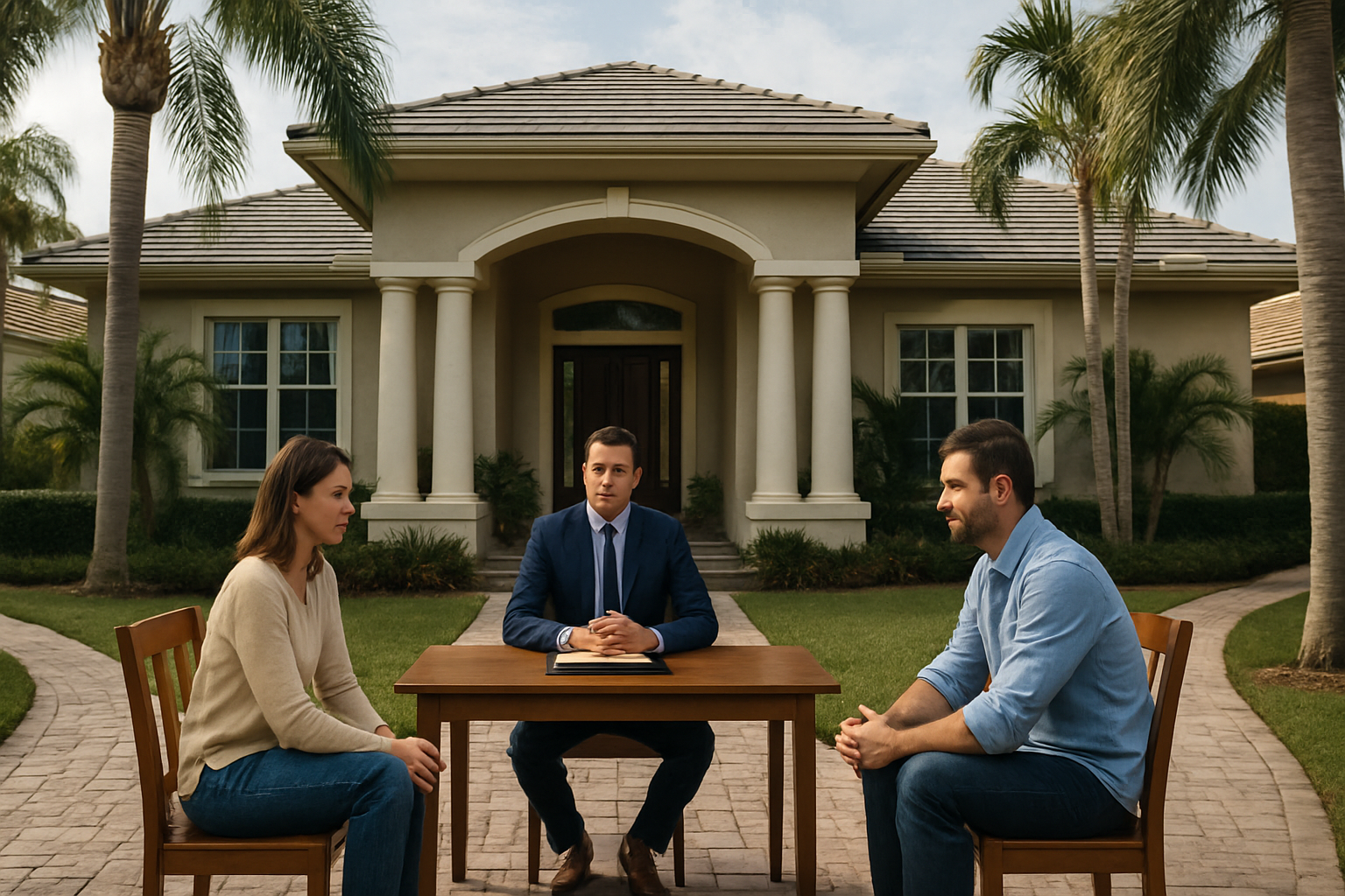 Divorce transition seller story illustration