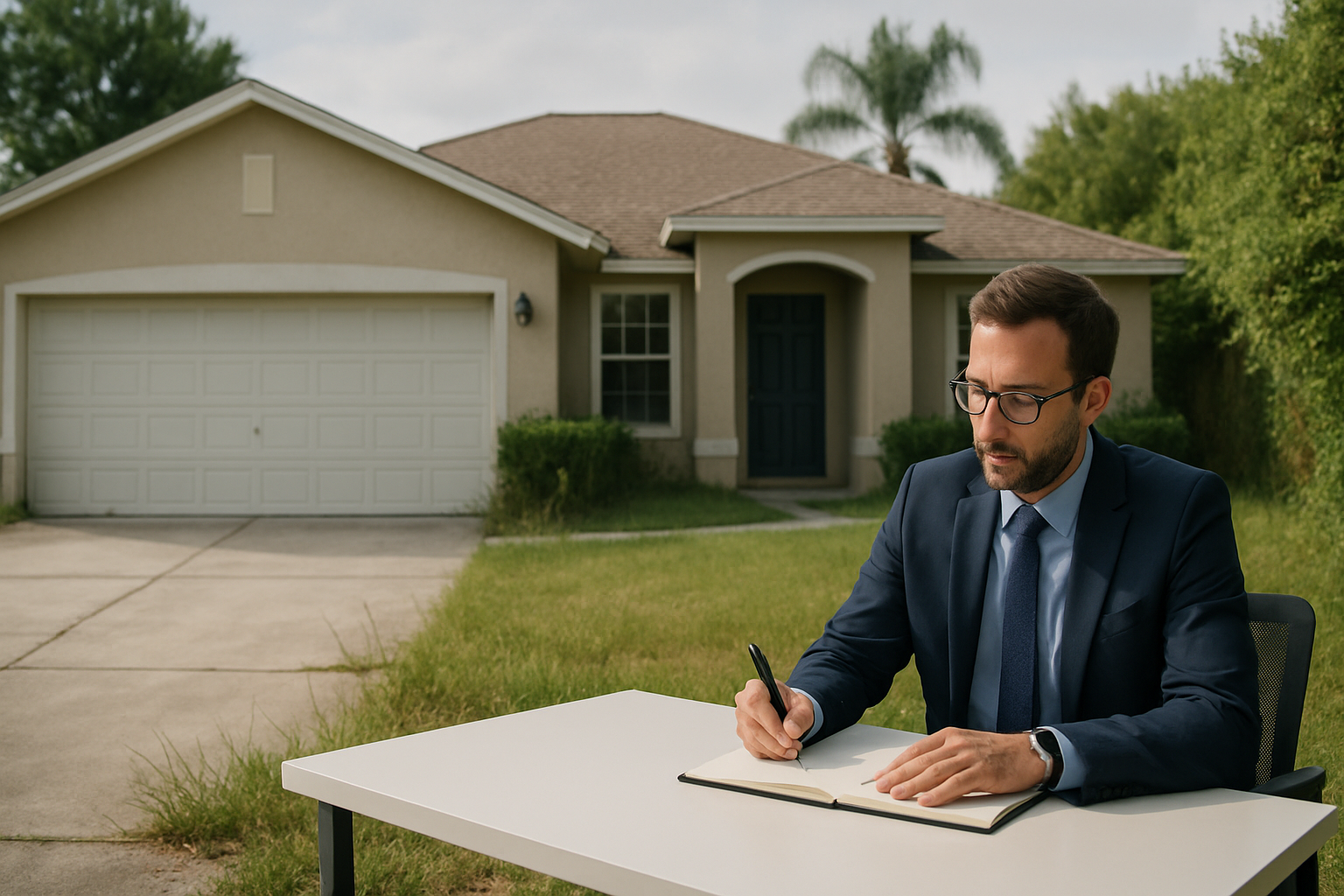 Vacant home seller story illustration